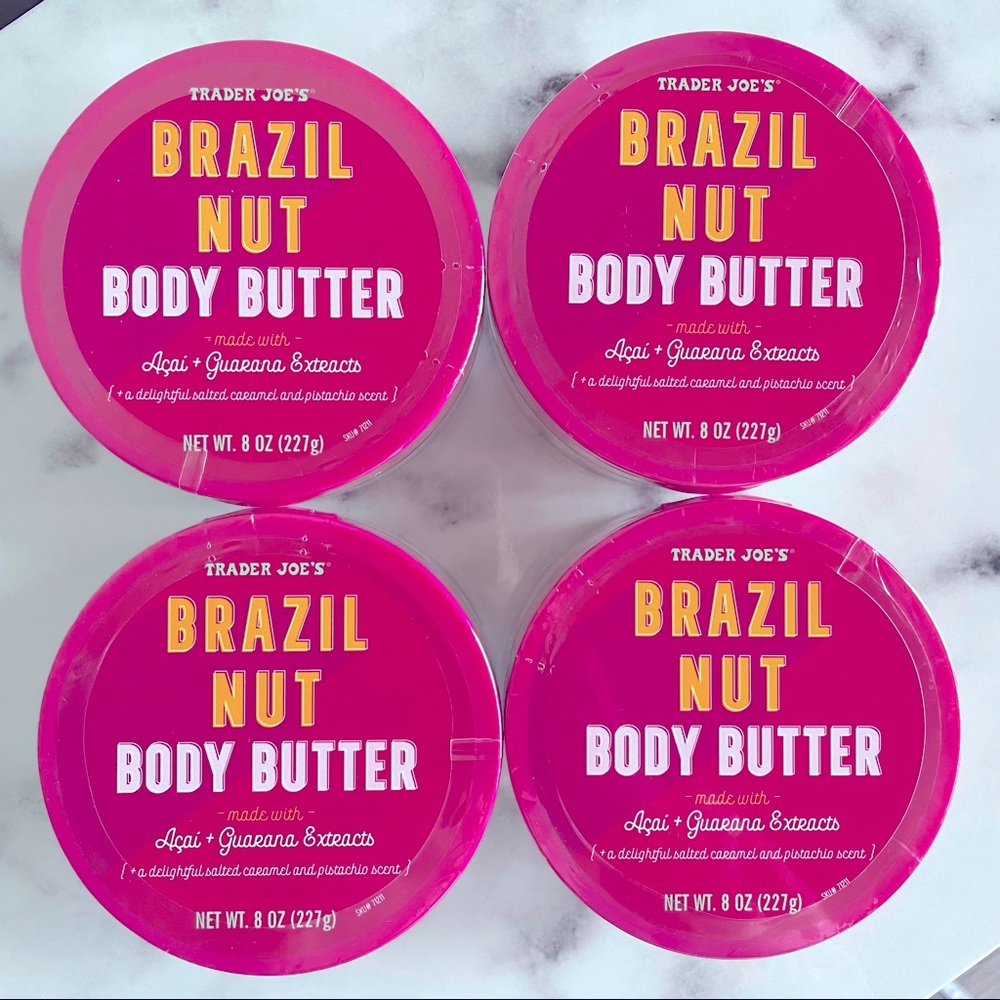 4x Trader Joe’s Brazil nut body butter FOUR
